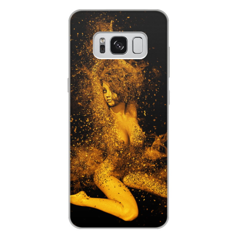 Printio Чехол для Samsung Galaxy S8 Plus, объёмная печать Девушка