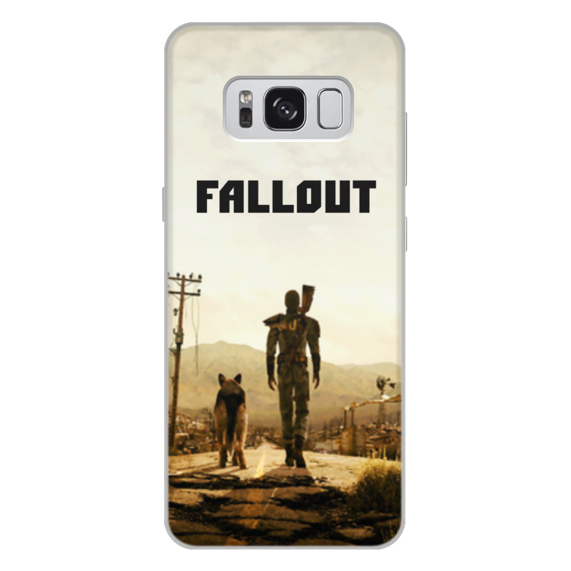 Printio Чехол для Samsung Galaxy S8 Plus, объёмная печать Fallout printio чехол для samsung galaxy s8 plus объёмная печать fallout