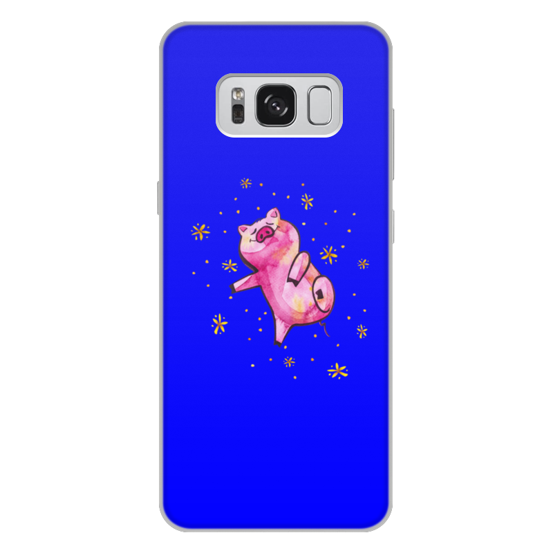 Printio Чехол для Samsung Galaxy S8 Plus, объёмная печать Поросенок printio чехол для samsung galaxy s8 объёмная печать розовый поросенок