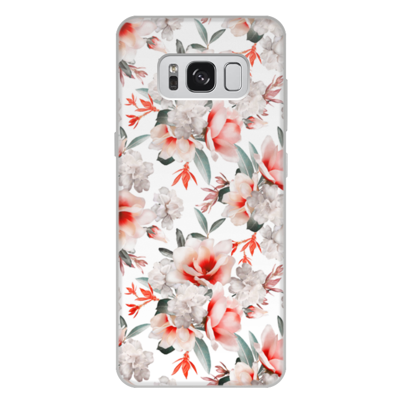 Printio Чехол для Samsung Galaxy S8 Plus, объёмная печать Цветы printio чехол для samsung galaxy s8 plus объёмная печать без ума от цветов