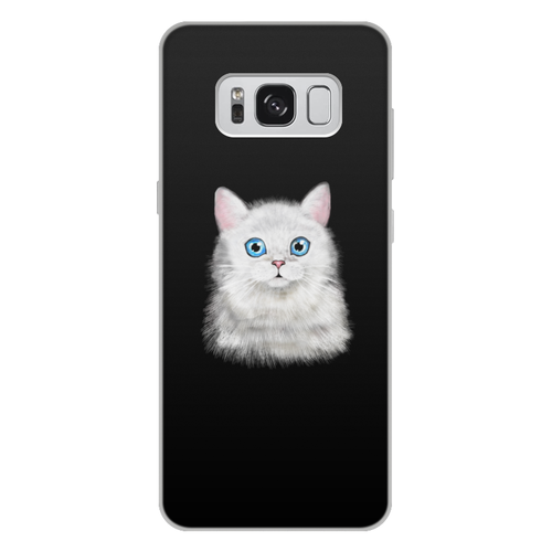 Заказать чехол для Samsung Galaxy S8/S8 Plus в Москве. Чехол для Samsung Galaxy S8 Plus, объёмная печать кошка от THE_NISE  - готовые дизайны и нанесение принтов.
