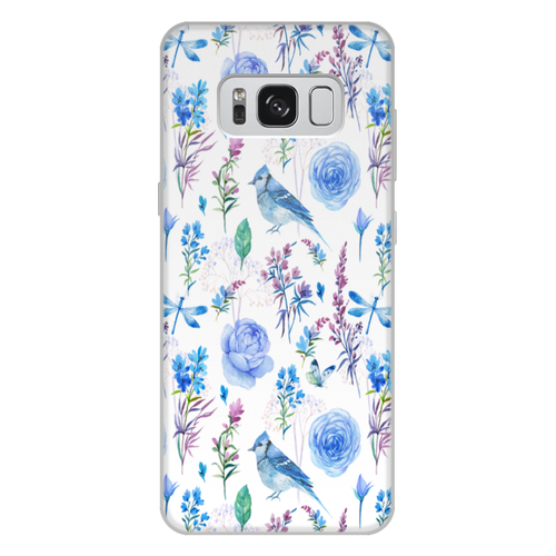 Заказать чехол для Samsung Galaxy S8/S8 Plus в Москве. Чехол для Samsung Galaxy S8 Plus, объёмная печать птицы от THE_NISE  - готовые дизайны и нанесение принтов.