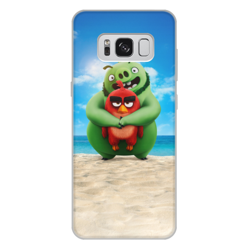 Заказать чехол для Samsung Galaxy S8/S8 Plus в Москве. Чехол для Samsung Galaxy S8 Plus, объёмная печать Angry Birds от skynatural - готовые дизайны и нанесение принтов.