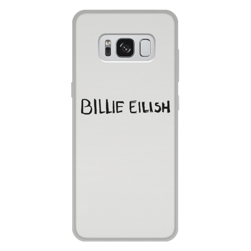Заказать чехол для Samsung Galaxy S8/S8 Plus в Москве. Чехол для Samsung Galaxy S8 Plus, объёмная печать Billie Eilish от DESIGNER   - готовые дизайны и нанесение принтов.