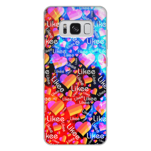 Заказать чехол для Samsung Galaxy S8/S8 Plus в Москве. Чехол для Samsung Galaxy S8 Plus, объёмная печать Likee от THE_NISE  - готовые дизайны и нанесение принтов.