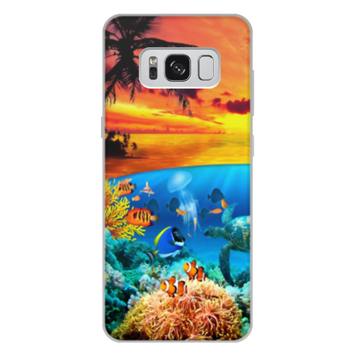 Заказать чехол для Samsung Galaxy S8/S8 Plus в Москве. Чехол для Samsung Galaxy S8 Plus, объёмная печать  Морской риф от THE_NISE  - готовые дизайны и нанесение принтов.