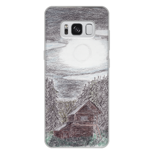 Заказать чехол для Samsung Galaxy S8/S8 Plus в Москве. Чехол для Samsung Galaxy S8 Plus, объёмная печать Ночная тайга от attila80 - готовые дизайны и нанесение принтов.