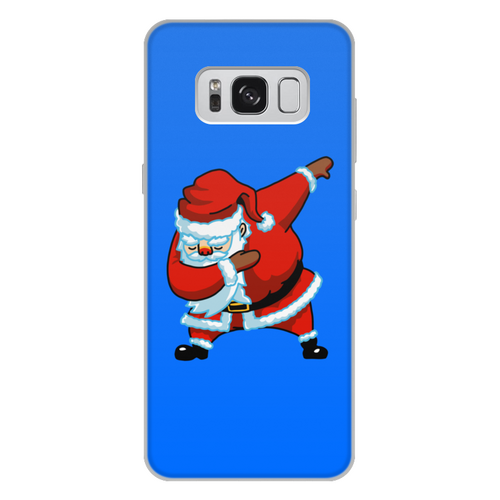 Заказать чехол для Samsung Galaxy S8/S8 Plus в Москве. Чехол для Samsung Galaxy S8 Plus, объёмная печать Dabbing Santa от skynatural - готовые дизайны и нанесение принтов.