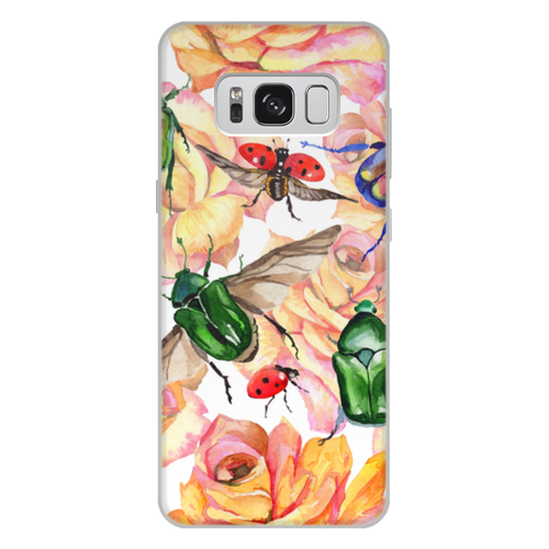 Заказать чехол для Samsung Galaxy S8/S8 Plus в Москве. Чехол для Samsung Galaxy S8 Plus, объёмная печать насекомые от THE_NISE  - готовые дизайны и нанесение принтов.