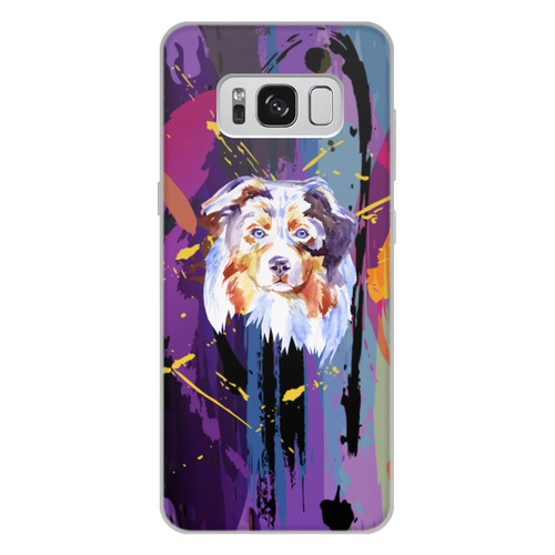 Заказать чехол для Samsung Galaxy S8/S8 Plus в Москве. Чехол для Samsung Galaxy S8 Plus, объёмная печать Собака от THE_NISE  - готовые дизайны и нанесение принтов.