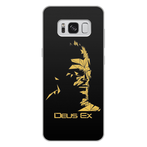 Заказать чехол для Samsung Galaxy S8/S8 Plus в Москве. Чехол для Samsung Galaxy S8 Plus, объёмная печать Deus Ex от GeekFox  - готовые дизайны и нанесение принтов.