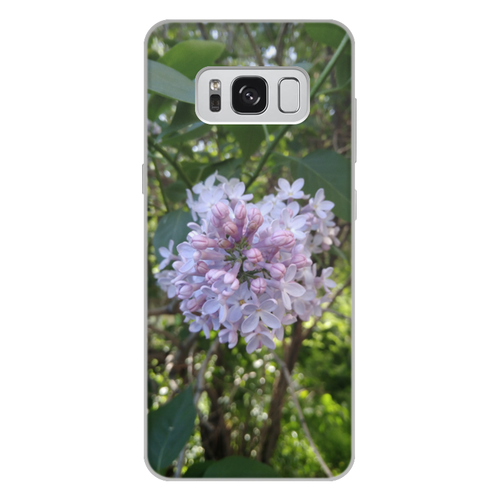 Заказать чехол для Samsung Galaxy S8/S8 Plus в Москве. Чехол для Samsung Galaxy S8 Plus, объёмная печать Сирень от FireFoxa - готовые дизайны и нанесение принтов.