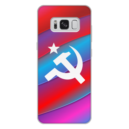 Заказать чехол для Samsung Galaxy S8/S8 Plus в Москве. Чехол для Samsung Galaxy S8 Plus, объёмная печать Советский Союз от THE_NISE  - готовые дизайны и нанесение принтов.