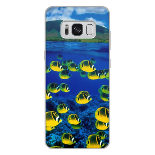 Заказать чехол для Samsung Galaxy S8/S8 Plus в Москве. Чехол для Samsung Galaxy S8 Plus, объёмная печать Морской риф от THE_NISE  - готовые дизайны и нанесение принтов.