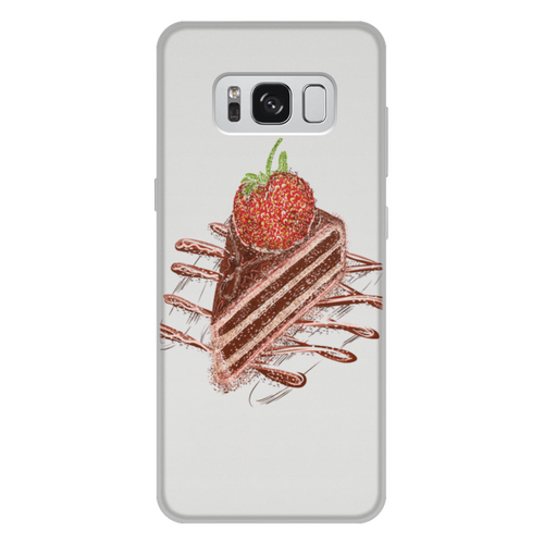 Заказать чехол для Samsung Galaxy S8/S8 Plus в Москве. Чехол для Samsung Galaxy S8 Plus, объёмная печать Порция торта от Stil na yarkosti - готовые дизайны и нанесение принтов.