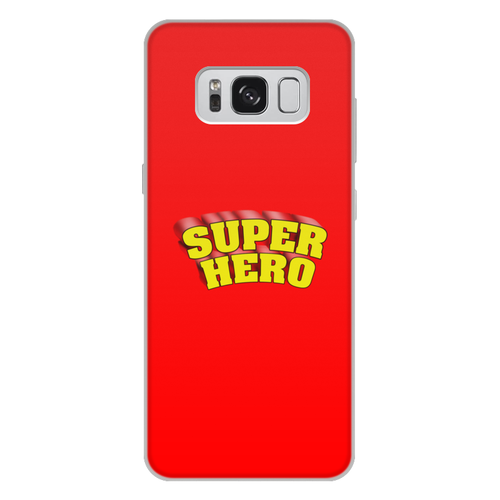Заказать чехол для Samsung Galaxy S8/S8 Plus в Москве. Чехол для Samsung Galaxy S8 Plus, объёмная печать Super hero от THE_NISE  - готовые дизайны и нанесение принтов.