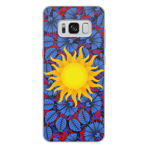 Заказать чехол для Samsung Galaxy S8/S8 Plus в Москве. Чехол для Samsung Galaxy S8 Plus, объёмная печать Солнце от THE_NISE  - готовые дизайны и нанесение принтов.