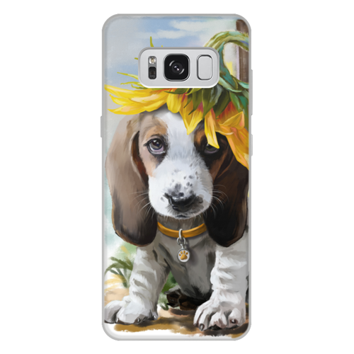 Заказать чехол для Samsung Galaxy S8/S8 Plus в Москве. Чехол для Samsung Galaxy S8 Plus, объёмная печать Собака от Ирина - готовые дизайны и нанесение принтов.