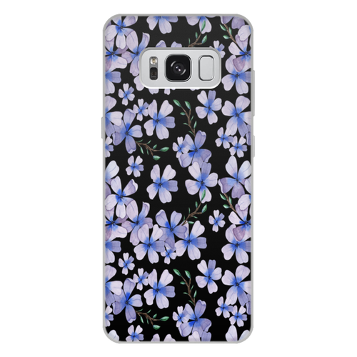 Заказать чехол для Samsung Galaxy S8/S8 Plus в Москве. Чехол для Samsung Galaxy S8 Plus, объёмная печать  цветочный узор от THE_NISE  - готовые дизайны и нанесение принтов.