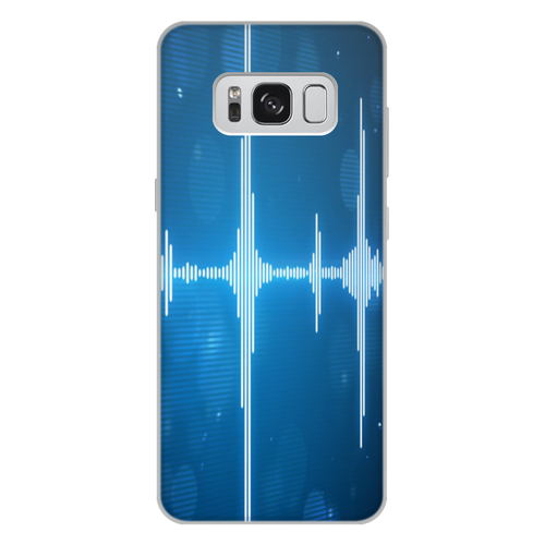 Заказать чехол для Samsung Galaxy S8/S8 Plus в Москве. Чехол для Samsung Galaxy S8 Plus, объёмная печать Звуковая волна от THE_NISE  - готовые дизайны и нанесение принтов.