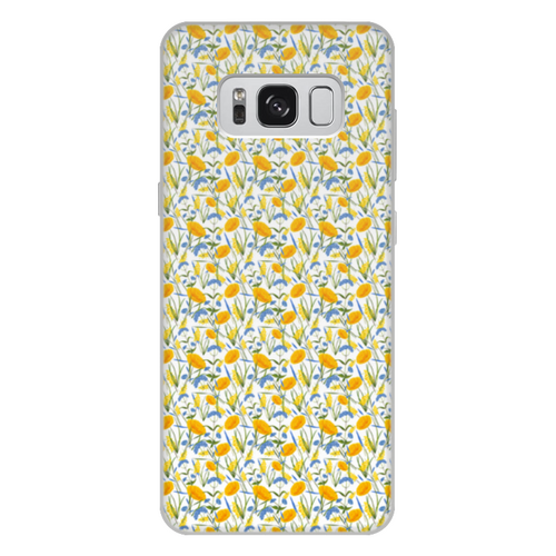 Заказать чехол для Samsung Galaxy S8/S8 Plus в Москве. Чехол для Samsung Galaxy S8 Plus, объёмная печать Цветы от valezar - готовые дизайны и нанесение принтов.