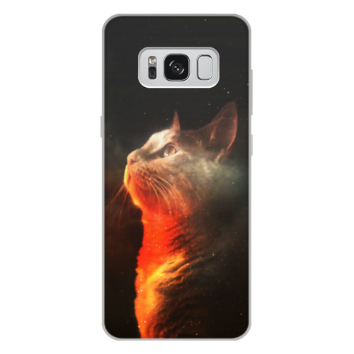 Заказать чехол для Samsung Galaxy S8/S8 Plus в Москве. Чехол для Samsung Galaxy S8 Plus, объёмная печать Кошка  от THE_NISE  - готовые дизайны и нанесение принтов.