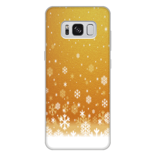 Заказать чехол для Samsung Galaxy S8/S8 Plus в Москве. Чехол для Samsung Galaxy S8 Plus, объёмная печать снежинки от THE_NISE  - готовые дизайны и нанесение принтов.