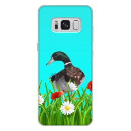 Заказать чехол для Samsung Galaxy S8/S8 Plus в Москве. Чехол для Samsung Galaxy S8 Plus, объёмная печать  Уточка от THE_NISE  - готовые дизайны и нанесение принтов.