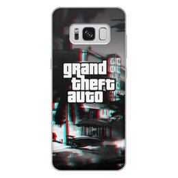 Заказать чехол для Samsung Galaxy S8/S8 Plus в Москве. Чехол для Samsung Galaxy S8 Plus, объёмная печать Grand Theft Auto от THE_NISE  - готовые дизайны и нанесение принтов.