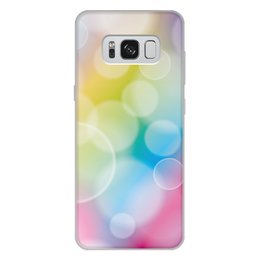 Заказать чехол для Samsung Galaxy S8/S8 Plus в Москве. Чехол для Samsung Galaxy S8 Plus, объёмная печать  блики света от THE_NISE  - готовые дизайны и нанесение принтов.