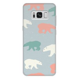 Заказать чехол для Samsung Galaxy S8/S8 Plus в Москве. Чехол для Samsung Galaxy S8 Plus, объёмная печать медведи от THE_NISE  - готовые дизайны и нанесение принтов.