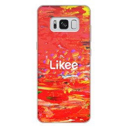 Заказать чехол для Samsung Galaxy S8/S8 Plus в Москве. Чехол для Samsung Galaxy S8 Plus, объёмная печать Likee от THE_NISE  - готовые дизайны и нанесение принтов.