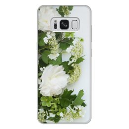 Заказать чехол для Samsung Galaxy S8/S8 Plus в Москве. Чехол для Samsung Galaxy S8 Plus, объёмная печать Цветы от THE_NISE  - готовые дизайны и нанесение принтов.