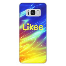 Заказать чехол для Samsung Galaxy S8/S8 Plus в Москве. Чехол для Samsung Galaxy S8 Plus, объёмная печать Likee от THE_NISE  - готовые дизайны и нанесение принтов.