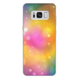 Заказать чехол для Samsung Galaxy S8/S8 Plus в Москве. Чехол для Samsung Galaxy S8 Plus, объёмная печать  блики света от THE_NISE  - готовые дизайны и нанесение принтов.