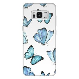 Заказать чехол для Samsung Galaxy S8/S8 Plus в Москве. Чехол для Samsung Galaxy S8 Plus, объёмная печать бабочки от THE_NISE  - готовые дизайны и нанесение принтов.