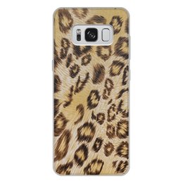 Заказать чехол для Samsung Galaxy S8/S8 Plus в Москве. Чехол для Samsung Galaxy S8 Plus, объёмная печать леопард от THE_NISE  - готовые дизайны и нанесение принтов.