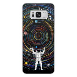 Заказать чехол для Samsung Galaxy S8/S8 Plus в Москве. Чехол для Samsung Galaxy S8 Plus, объёмная печать Кольцо вселенной  от ISliM - готовые дизайны и нанесение принтов.