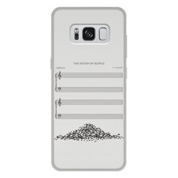 Заказать чехол для Samsung Galaxy S8/S8 Plus в Москве. Чехол для Samsung Galaxy S8 Plus, объёмная печать Звук тишины от ISliM - готовые дизайны и нанесение принтов.