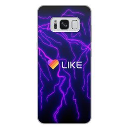 Заказать чехол для Samsung Galaxy S8/S8 Plus в Москве. Чехол для Samsung Galaxy S8 Plus, объёмная печать Likee от THE_NISE  - готовые дизайны и нанесение принтов.