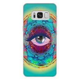 Заказать чехол для Samsung Galaxy S8/S8 Plus в Москве. Чехол для Samsung Galaxy S8 Plus, объёмная печать глаза от THE_NISE  - готовые дизайны и нанесение принтов.