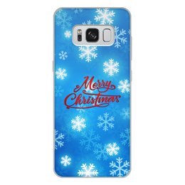Заказать чехол для Samsung Galaxy S8/S8 Plus в Москве. Чехол для Samsung Galaxy S8 Plus, объёмная печать Merry Christmas от THE_NISE  - готовые дизайны и нанесение принтов.