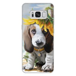 Заказать чехол для Samsung Galaxy S8/S8 Plus в Москве. Чехол для Samsung Galaxy S8 Plus, объёмная печать Собака от Ирина - готовые дизайны и нанесение принтов.