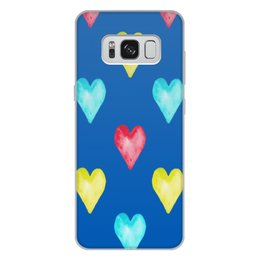 Заказать чехол для Samsung Galaxy S8/S8 Plus в Москве. Чехол для Samsung Galaxy S8 Plus, объёмная печать Сердце от THE_NISE  - готовые дизайны и нанесение принтов.