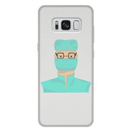 Заказать чехол для Samsung Galaxy S8/S8 Plus в Москве. Чехол для Samsung Galaxy S8 Plus, объёмная печать  Доктор в маске от Stil na yarkosti - готовые дизайны и нанесение принтов.