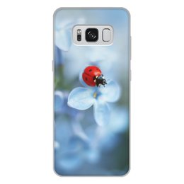 Заказать чехол для Samsung Galaxy S8/S8 Plus в Москве. Чехол для Samsung Galaxy S8 Plus, объёмная печать Божья коровка от THE_NISE  - готовые дизайны и нанесение принтов.