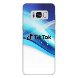 Заказать чехол для Samsung Galaxy S8/S8 Plus в Москве. Чехол для Samsung Galaxy S8 Plus, объёмная печать Tik Tok от THE_NISE  - готовые дизайны и нанесение принтов.