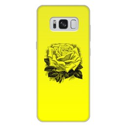 Заказать чехол для Samsung Galaxy S8/S8 Plus в Москве. Чехол для Samsung Galaxy S8 Plus, объёмная печать Цветок от THE_NISE  - готовые дизайны и нанесение принтов.