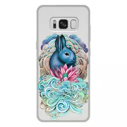 Заказать чехол для Samsung Galaxy S8/S8 Plus в Москве. Чехол для Samsung Galaxy S8 Plus, объёмная печать Символ года - Кролик - на удачу в 2023 от Achadidi.printio.ru  - готовые дизайны и нанесение принтов.
