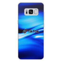 Заказать чехол для Samsung Galaxy S8/S8 Plus в Москве. Чехол для Samsung Galaxy S8 Plus, объёмная печать Tik Tok от THE_NISE  - готовые дизайны и нанесение принтов.